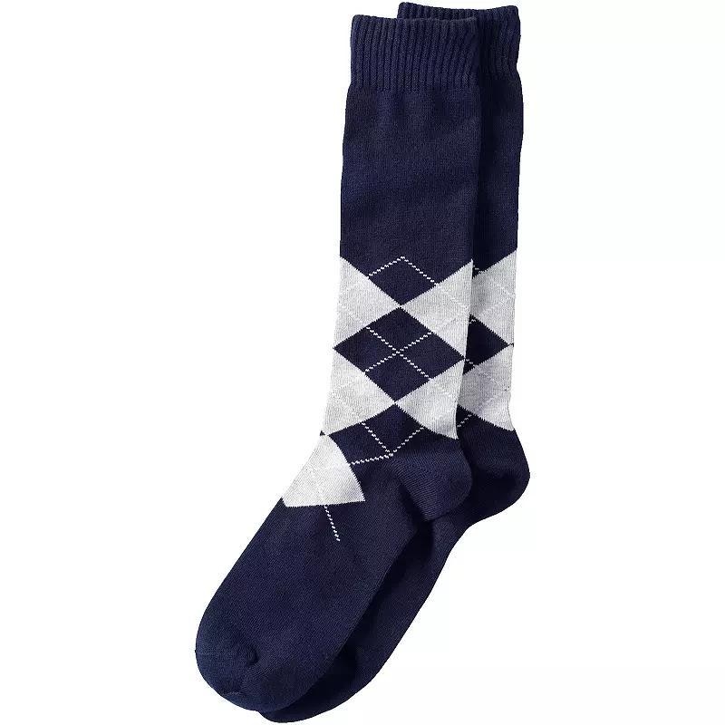 Mens Lands End Novelty Crew Socks Product Image