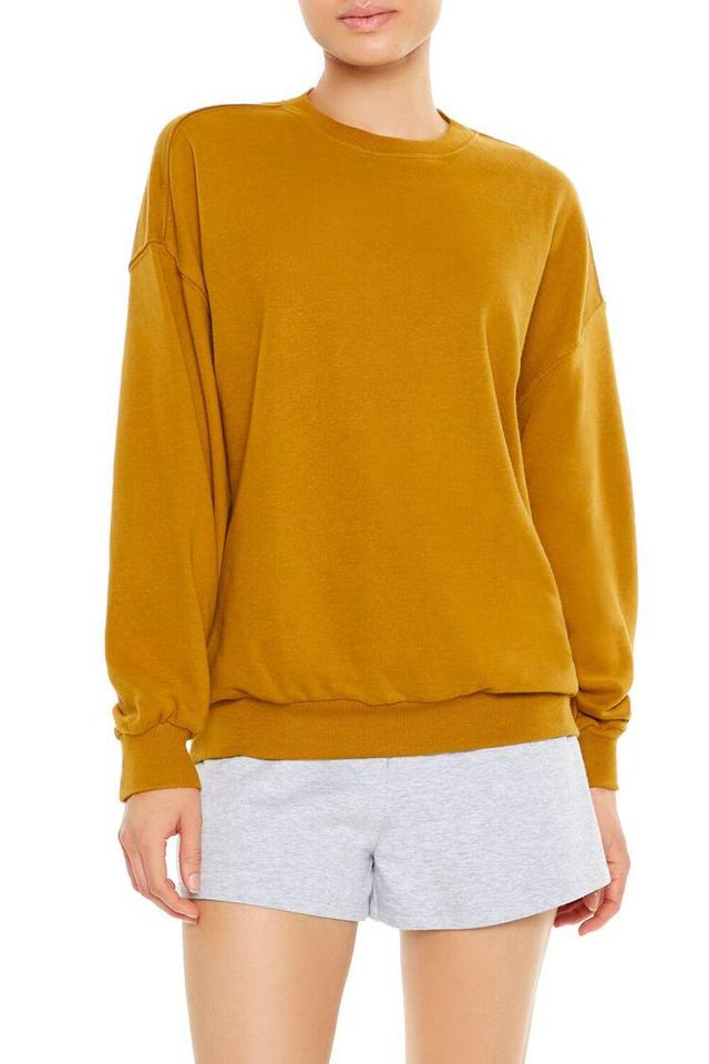 Oversized French Terry Pullover | Forever 21 Product Image