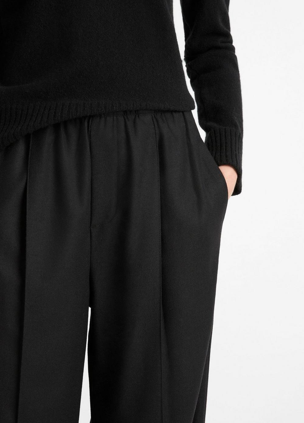 Italian Wool-Blend Easy Pull-On Pant Product Image