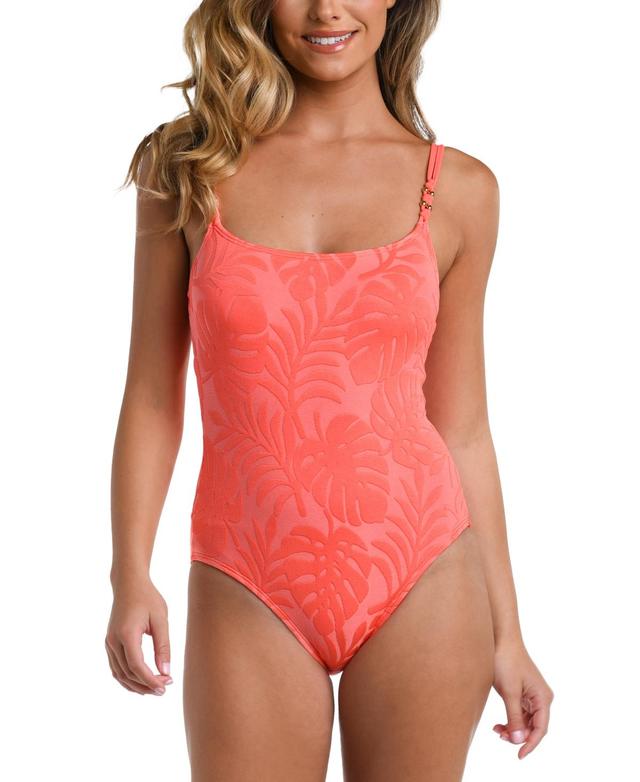 La Blanca Womens Island Palm One Piece Swimsuit Product Image