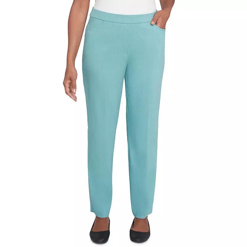 Womens Alfred Dunner Victoria Pull-On Millennium Short Length Pants Product Image