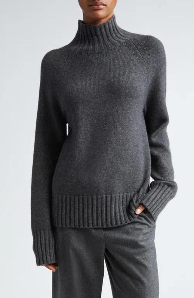 MAX MARA Mantova Wool-cashmere Sweater In 011 Medium Grey Product Image