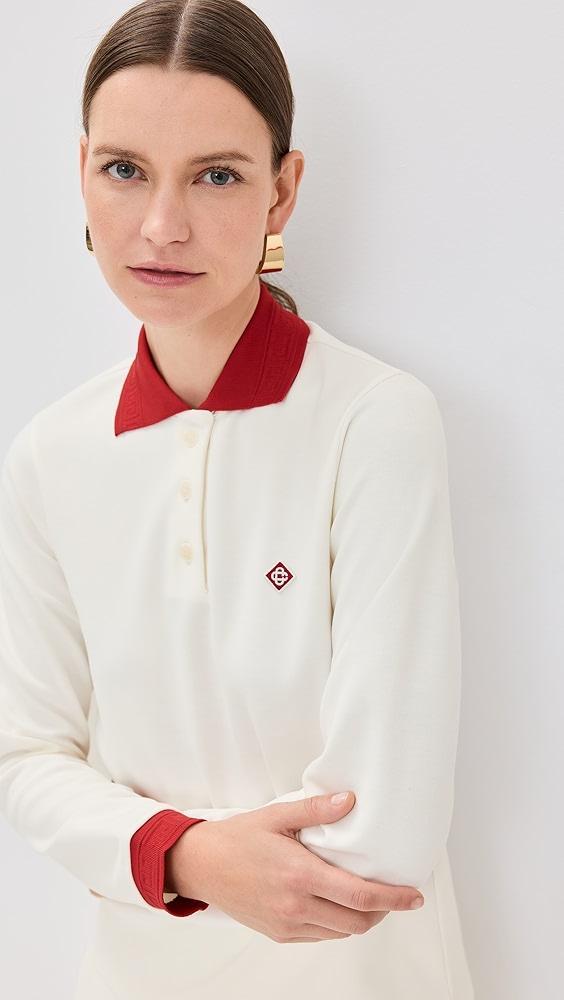 Casablanca Long Sleeve Polo | Shopbop Product Image