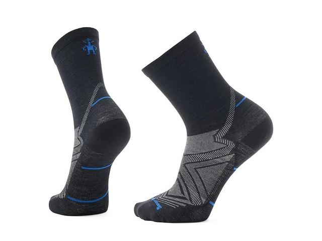 Smartwool Run Zero Cushion Mid Crew Socks Men's Crew Cut Socks Shoes Product Image