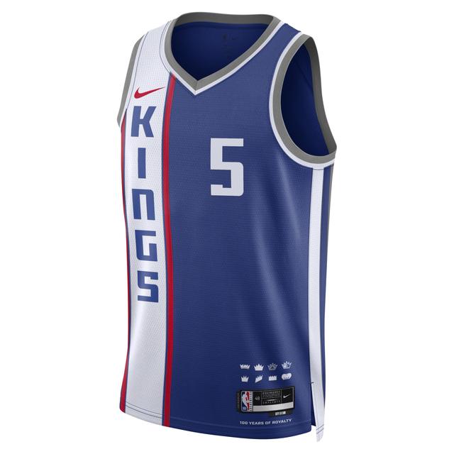 DeAaron Fox Sacramento Kings City Edition 2023/24 Nike Mens Dri-FIT NBA Swingman Jersey Product Image