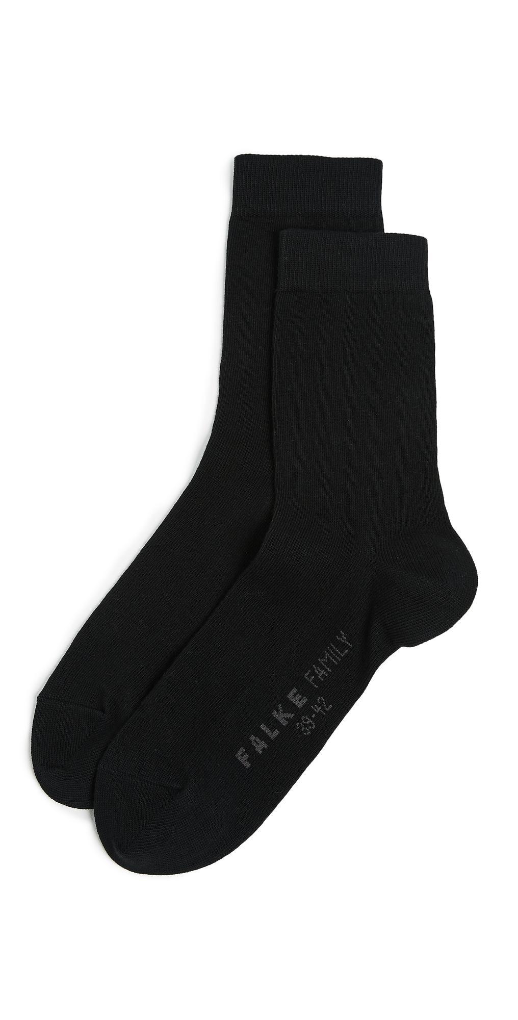 Falke Family Ankle Socks Black 35-38 Product Image