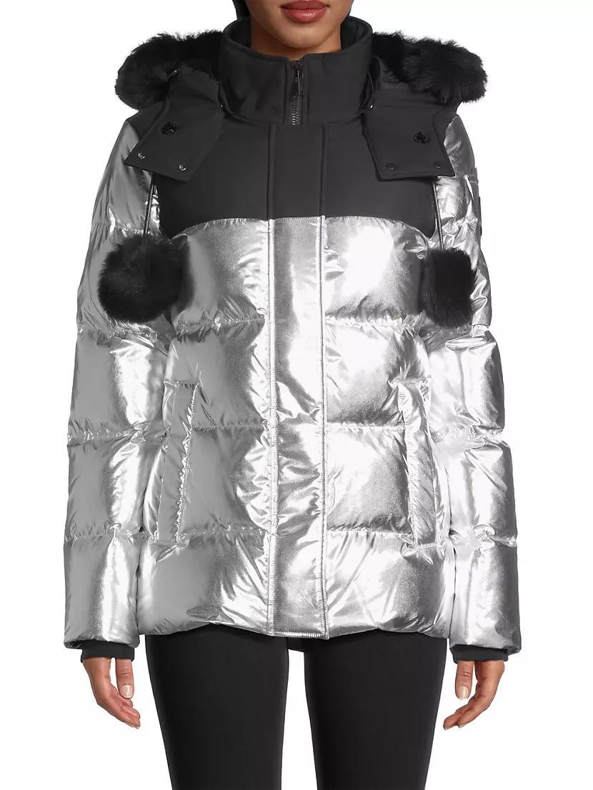 3Q Metallic Down Puffer Jacket Product Image