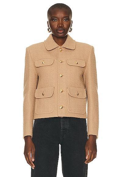 Womens Paloma Cotton-Blend Jacket Product Image