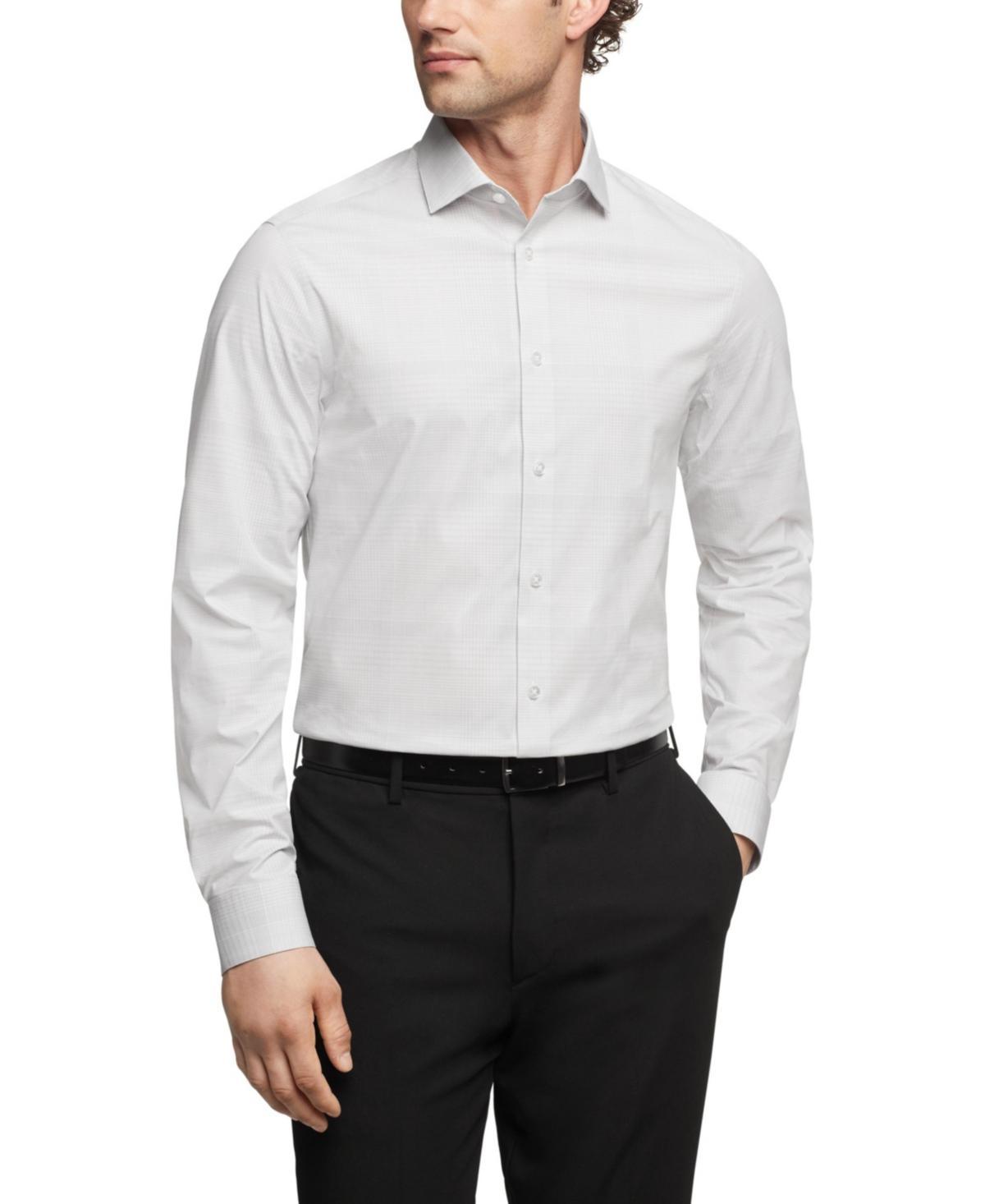 Calvin Klein Steel+, Mens Slim Fit Dress Shirt Product Image