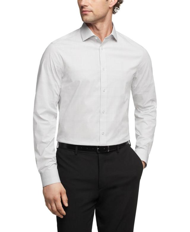 Calvin Klein Steel+, Mens Slim Fit Dress Shirt Product Image