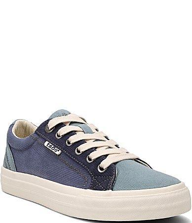 Taos Footwear Plim Soul Color Block Canvas Sneakers Product Image