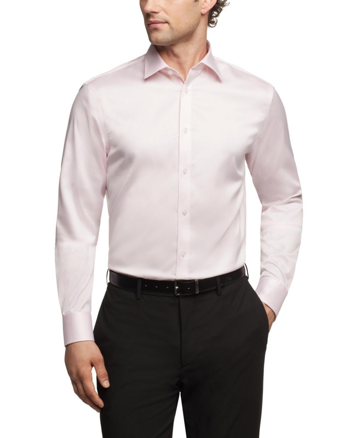 Refined Cotton Stretch, Men's Regular Fit Dress Shirt Product Image