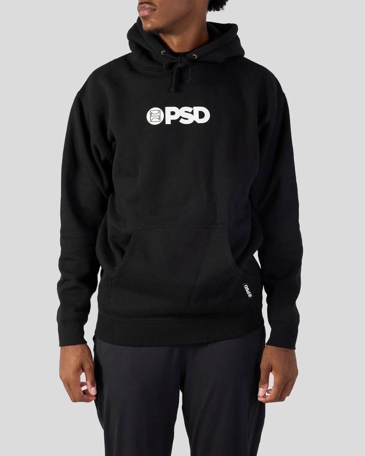 PSD Black Hoodie Male product image