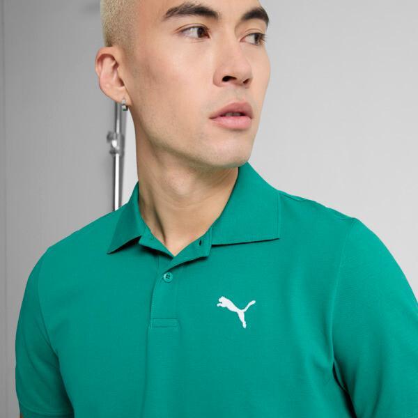 PUMA Essential Pique Men's Polo Shirt Product Image