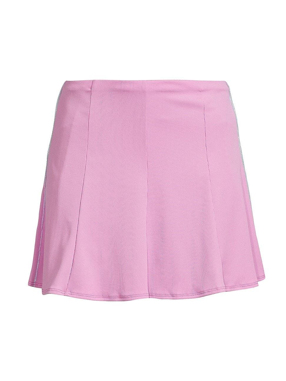 Womens Mystic Petal Pink Hybrid Gore Miniskirt Product Image