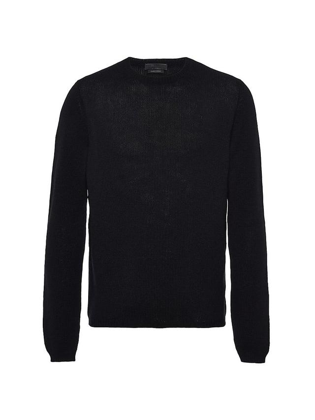 Mens Cashmere Crewneck Sweater Product Image