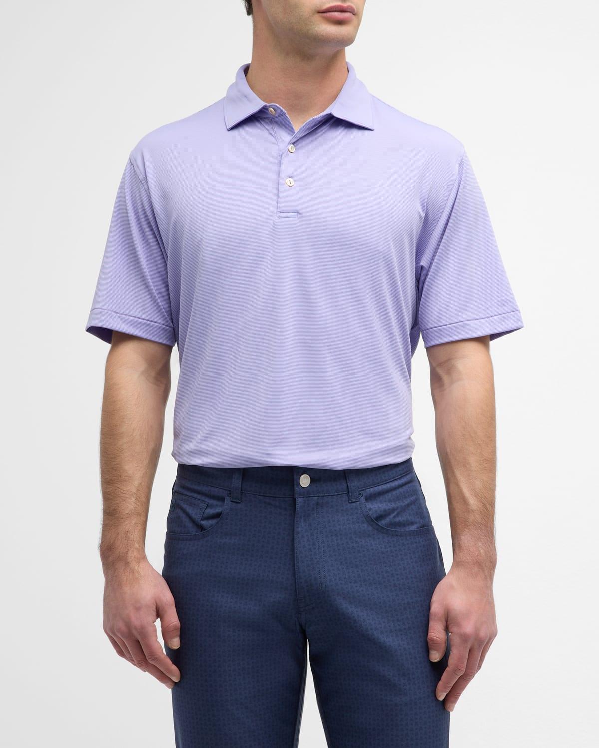 Mens Jubilee Performance Jersey Polo Shirt Product Image