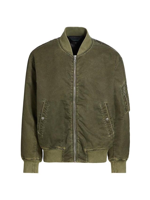 Men's Manston Nylon Bomber Jacket Product Image