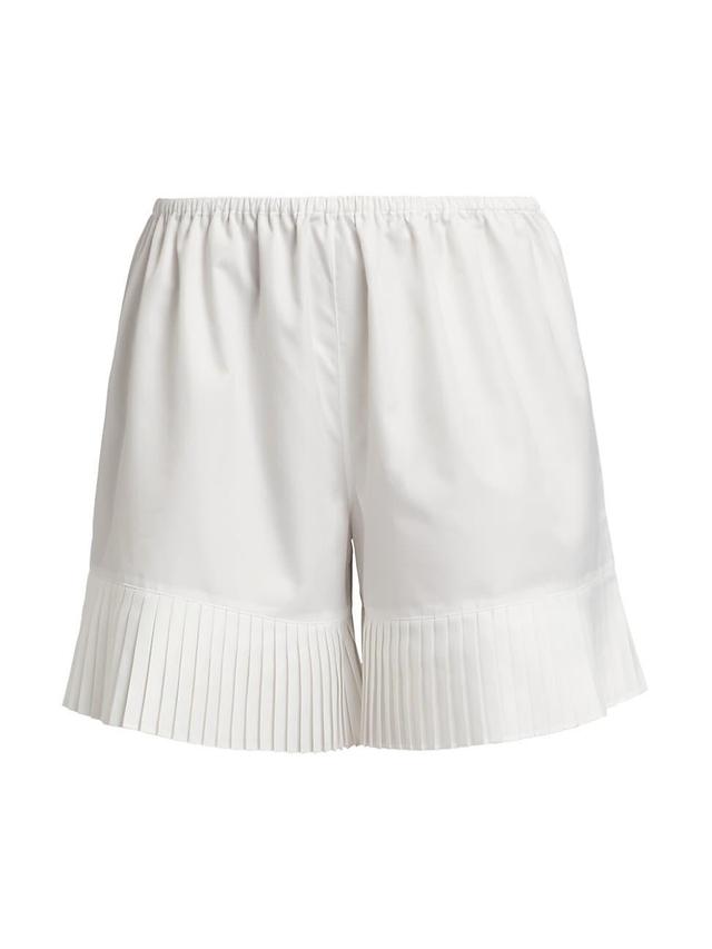 Womens Brunch Pleated Shorts Product Image