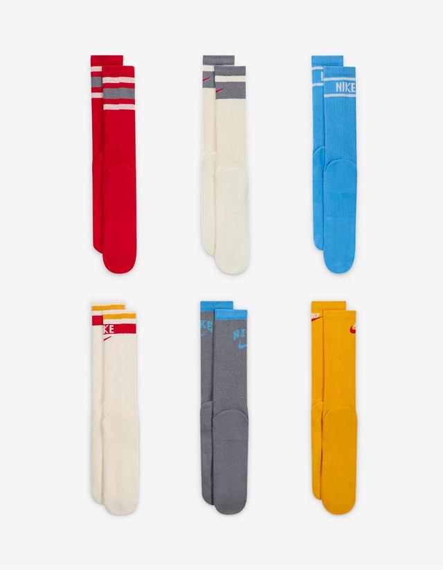 NIKE Everyday Plus Cushioned 6 Pack Crew Socks Product Image