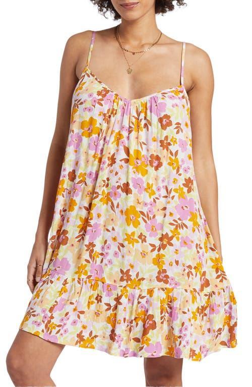 Billabong Beach Vibes Floral Cover-Up Dress Product Image