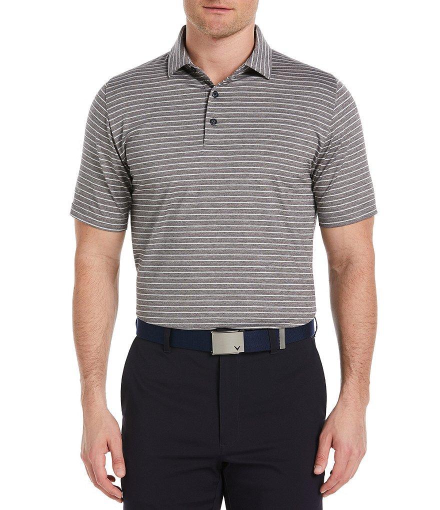 Callaway Short Sleeve Soft Touch Stripe Golf Polo Shirt Product Image