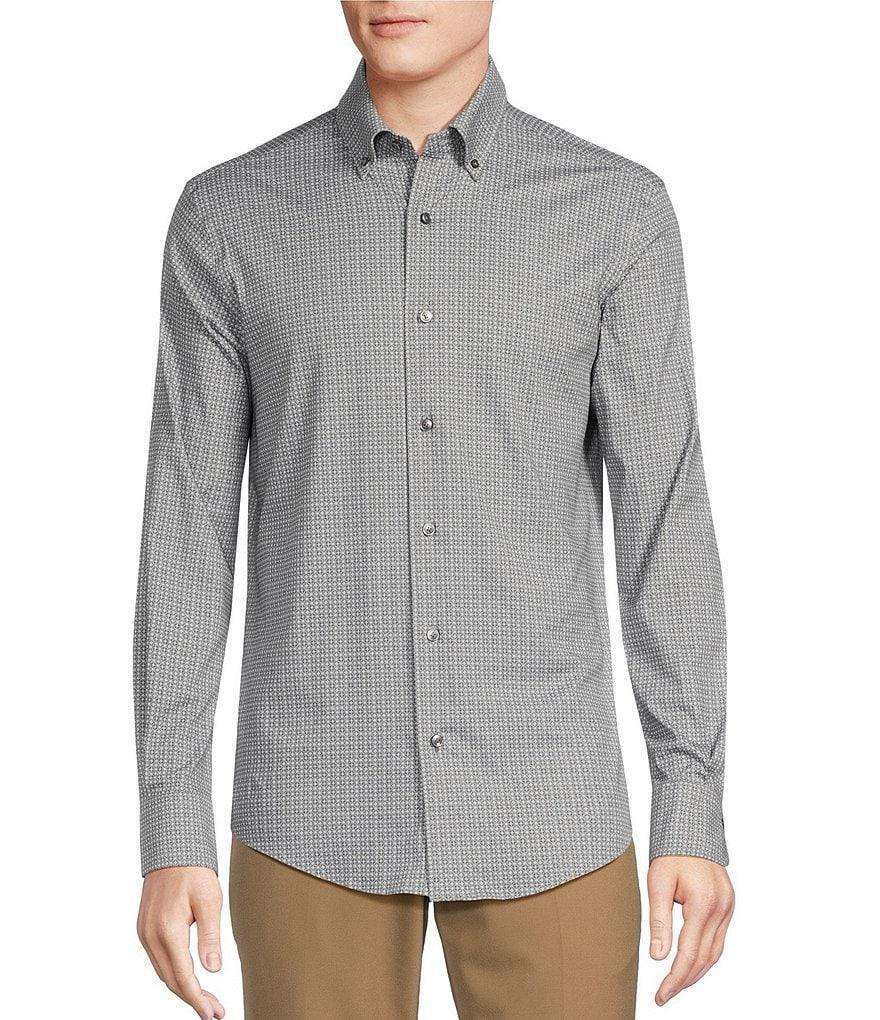 Daniel Cremieux Signature Collection Printed Luxe Stretch Long Sleeve Woven Shirt Product Image