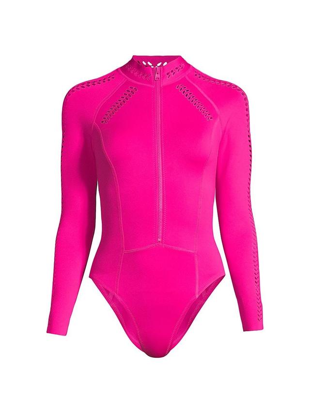 Womens Riley Laser-Cut Surfsuit Product Image