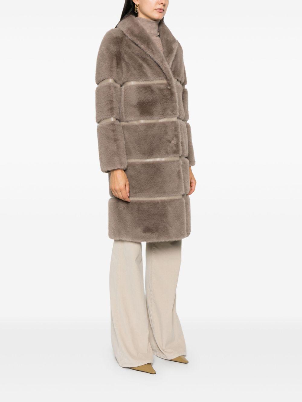 faux-shearling coat Product Image