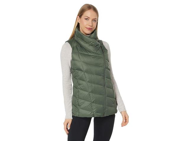 L.L.Bean Boundless Down Puffer Vest II (Thyme) Women's Clothing Product Image