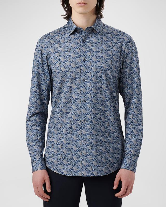 Bugatchi James OoohCotton Abstract Print Button-Up Shirt Product Image