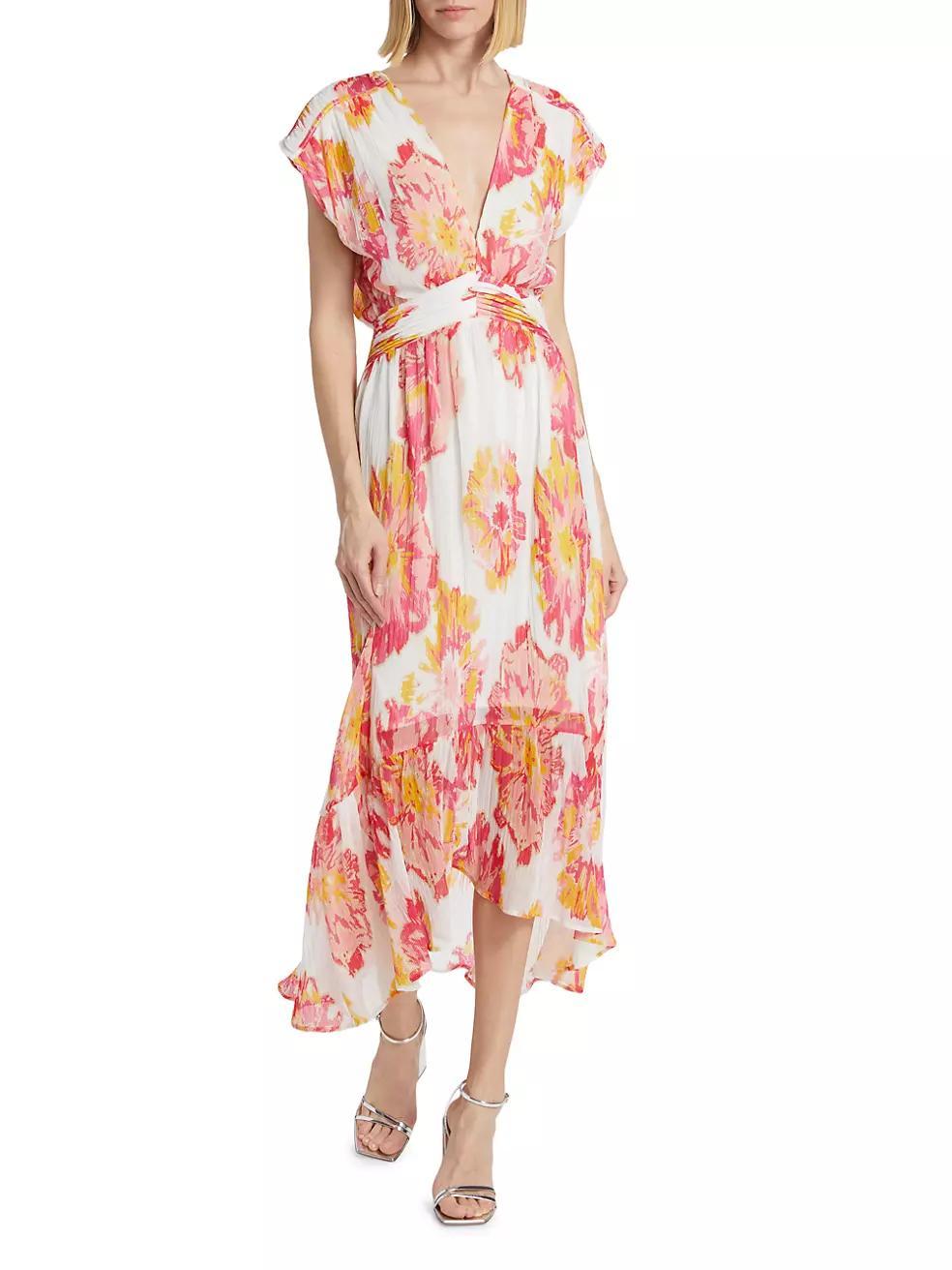 Rachel Floral Midi-Dress Product Image