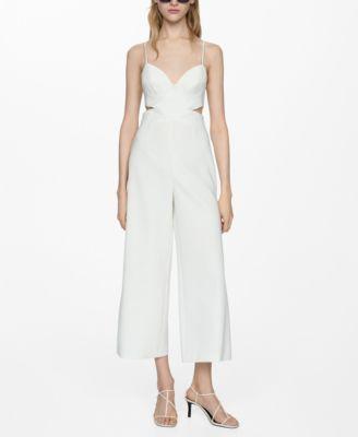 Women's Side Slits Detail Strap Jumpsuit Product Image