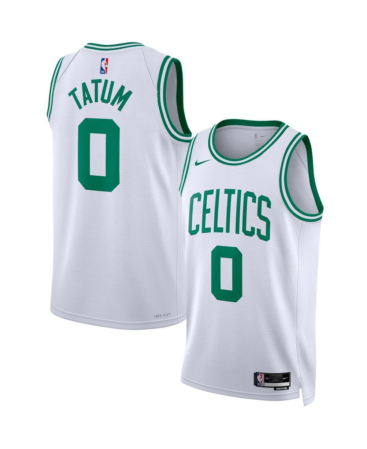 Unisex Nike Jayson Tatum Kelly Boston Celtics Swingman Jersey - Icon Edition, Mens Product Image