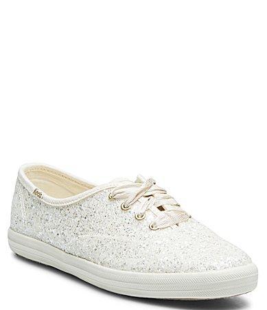 Keds Celebrations Collection Champion Glitter Sneakers Product Image