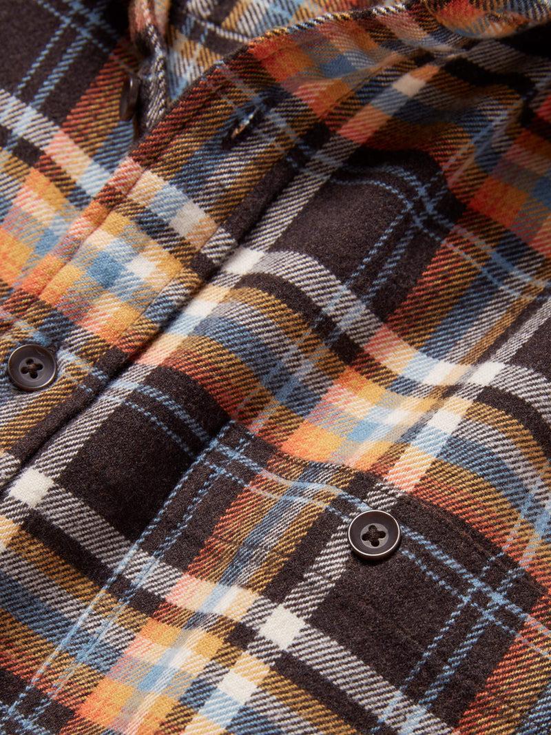 Super Brushed Flannel - Walnut Wood Plaid Product Image