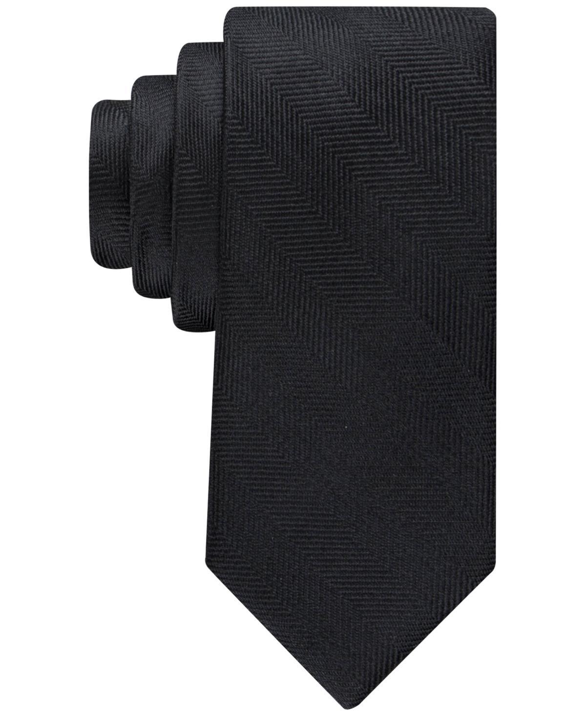 Tommy Hilfiger Mens Herringbone Solid Tie Product Image