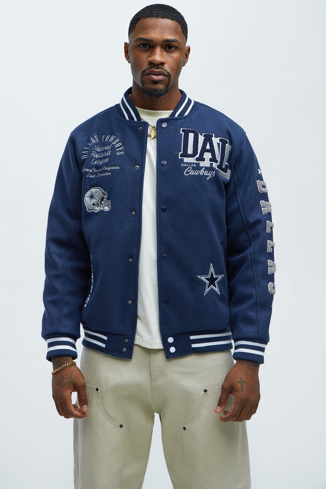 Cowboys Touchdown Jacket - Navy Product Image