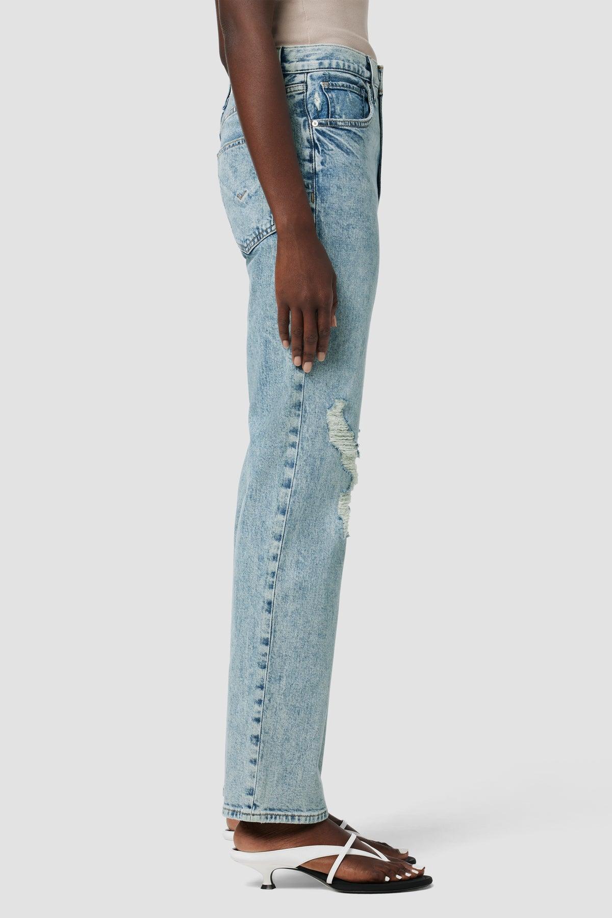 Jade High-Rise Straight Loose Fit Jean Female Product Image