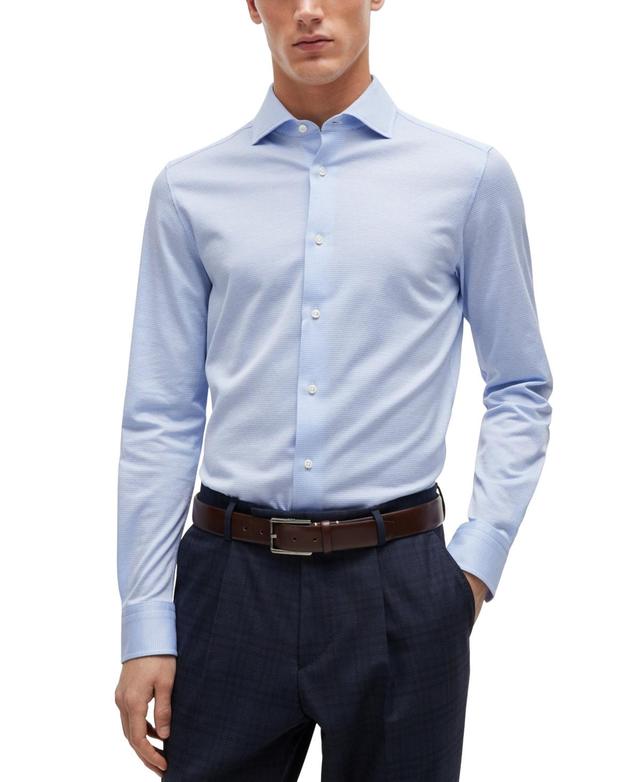 Boss by Hugo Boss Mens Spread Collar Slim-Fit Dress Shirt Product Image