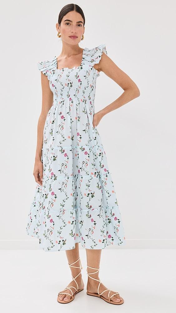 Hill House Home The Ellie Nap Dress in Pond Floral | Shopbop Product Image