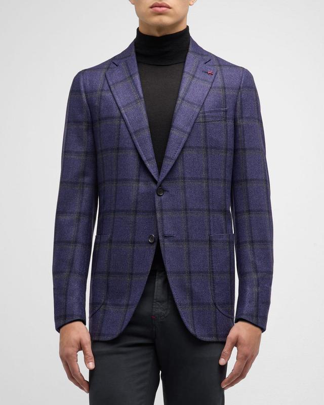 Mens Windowpane Sport Coat Product Image