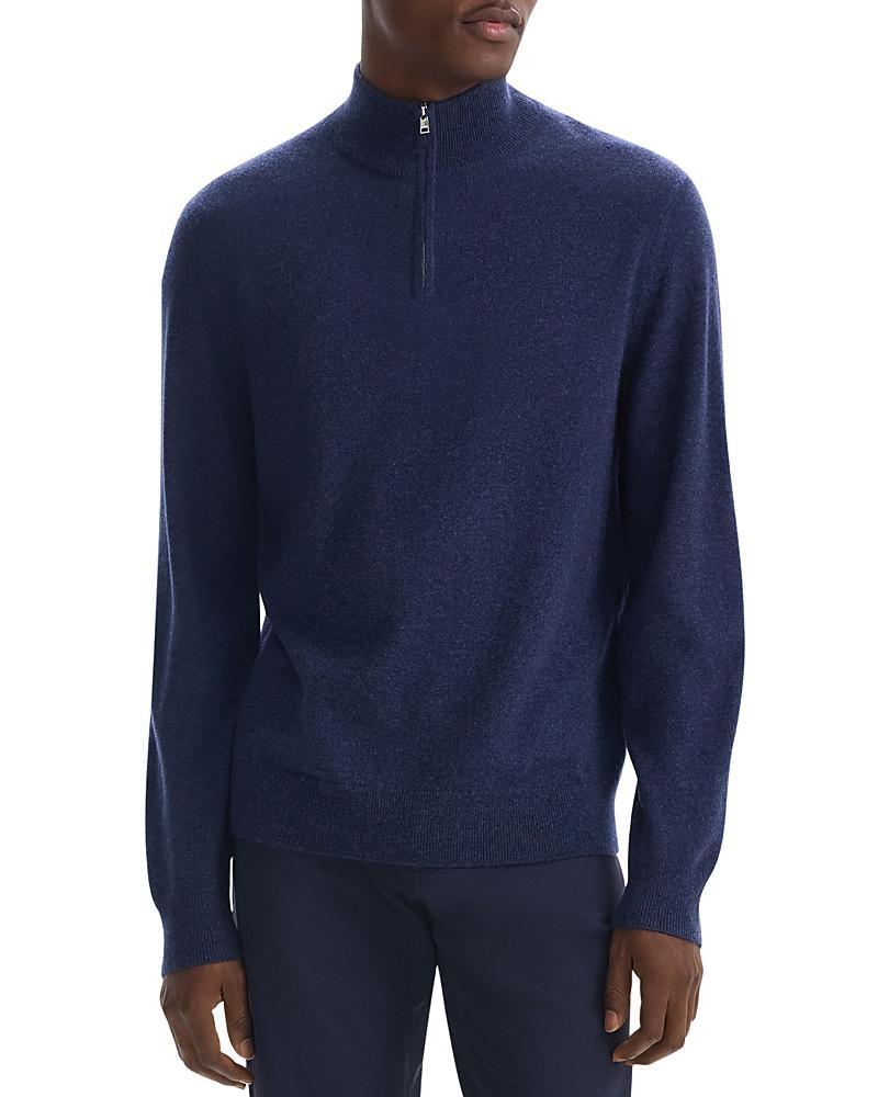 Mens Hilles Cashmere Quarter-Zip Sweater Product Image