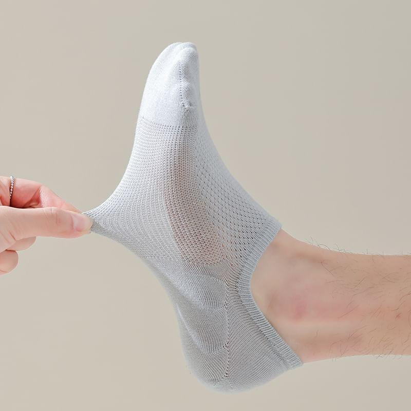 Plain No Show Socks Set Product Image