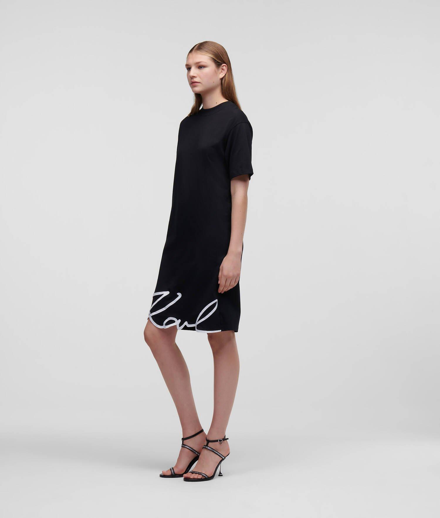 KARL SIGNATURE HEM T-SHIRT DRESS Product Image