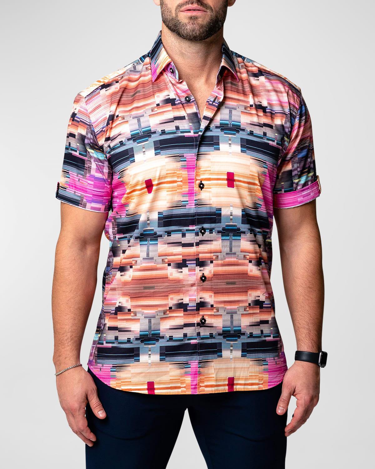 Mens Galileo Glitch Sport Shirt Product Image