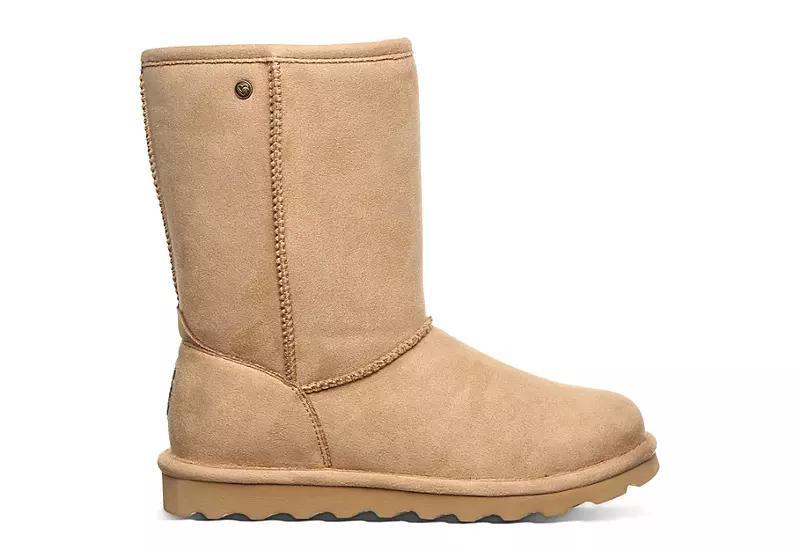 Bearpaw Womens Elle Short Vegan Water Resistant Fur Boot Product Image