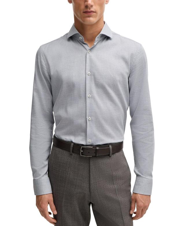 Boss by Hugo Boss Mens Easy-Iron Slim-Fit Shirt Product Image