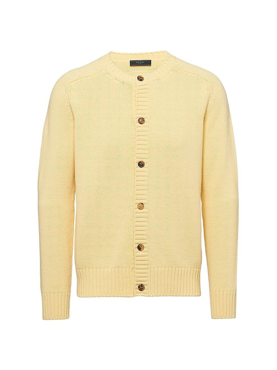 Mens Wool And Cashmere Cardigan Product Image