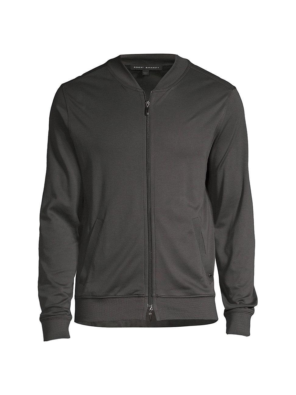 Mens Georgia Baseball Collar Track Jacket Product Image